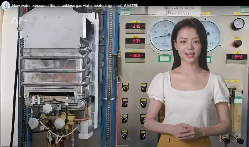 فشار آب چگونه بر احتراق آبگرمکن گازی بدون مخزن تأثیر می گذارد؟
