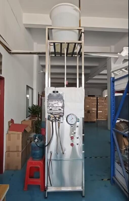 آبگرمکن گازی جرقه زنی 0.01 مگا پاسکال - فشار بسیار پایین تست شده و اثبات شده